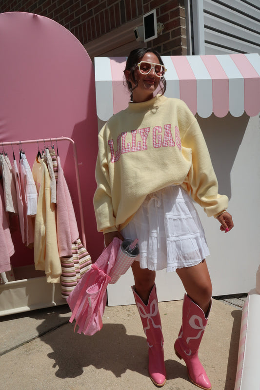 Dilly Dally X Lolly Gag Mock Neck (RESTOCK)