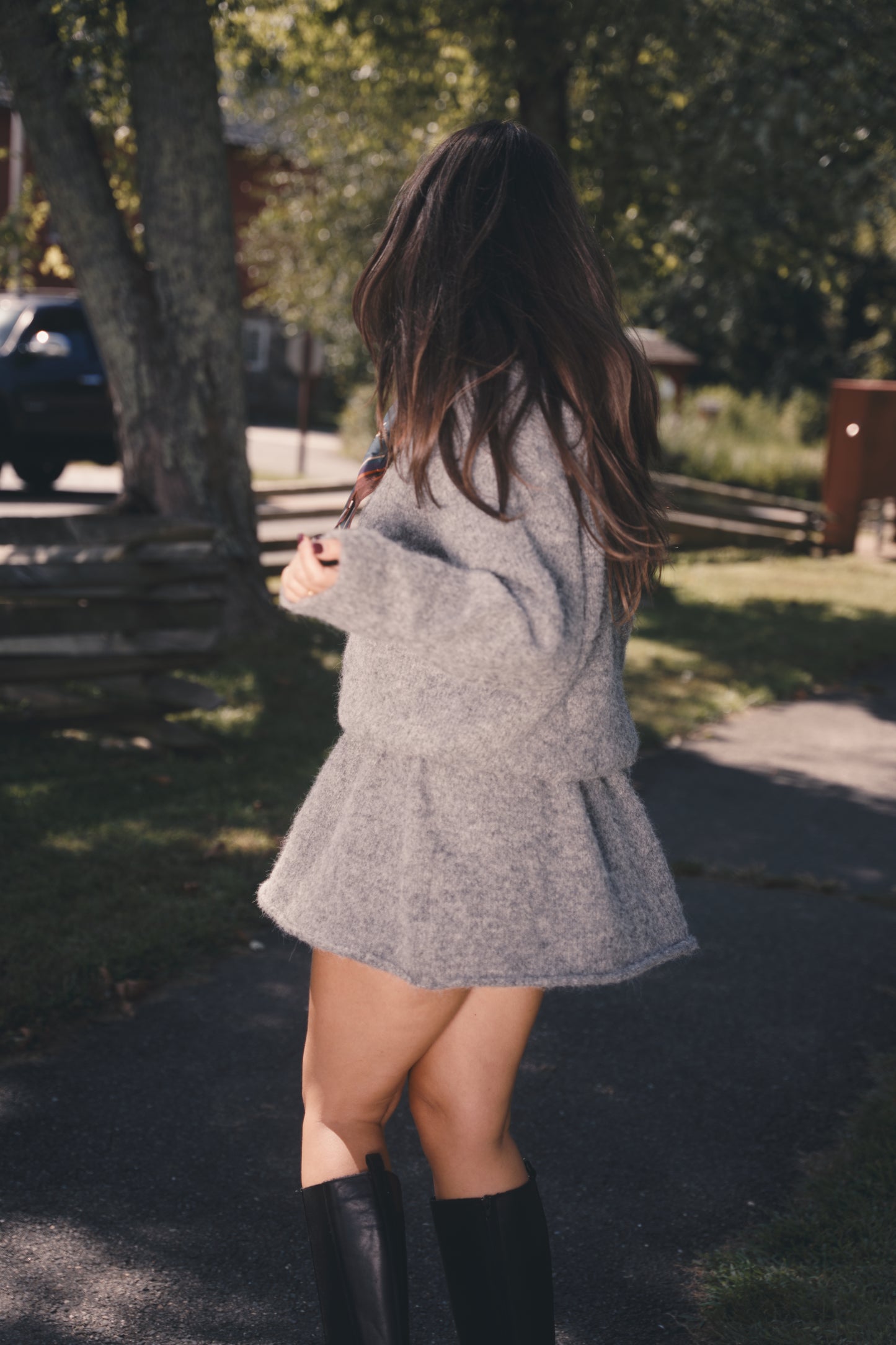 Midnight Mocha Skort Set