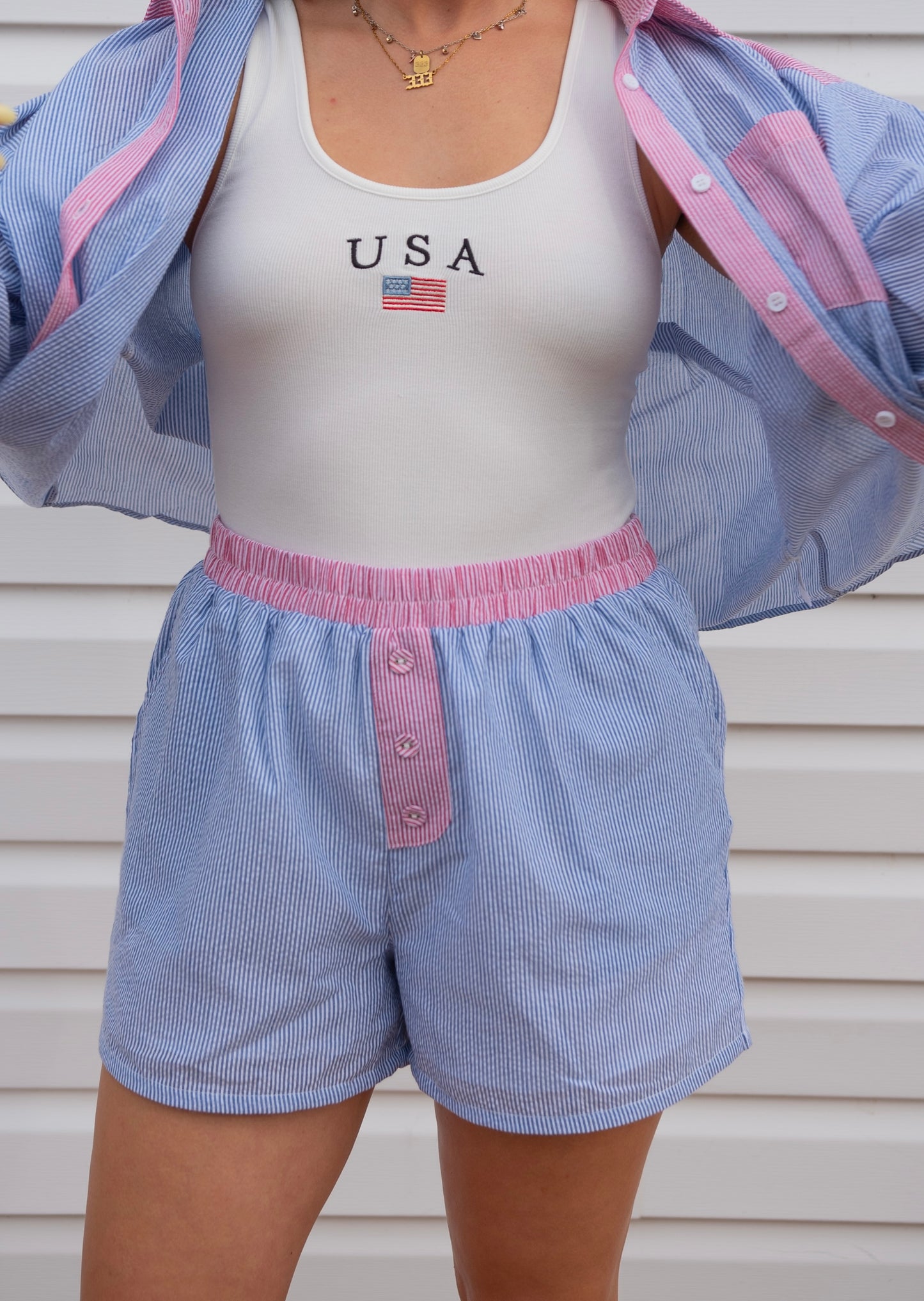 Retro USA Bodysuit
