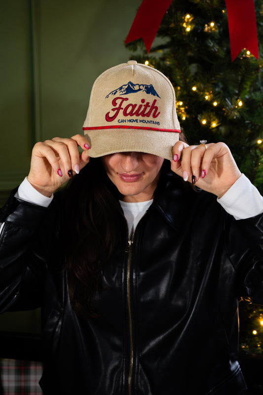 Faith Can Move Mountains Hat