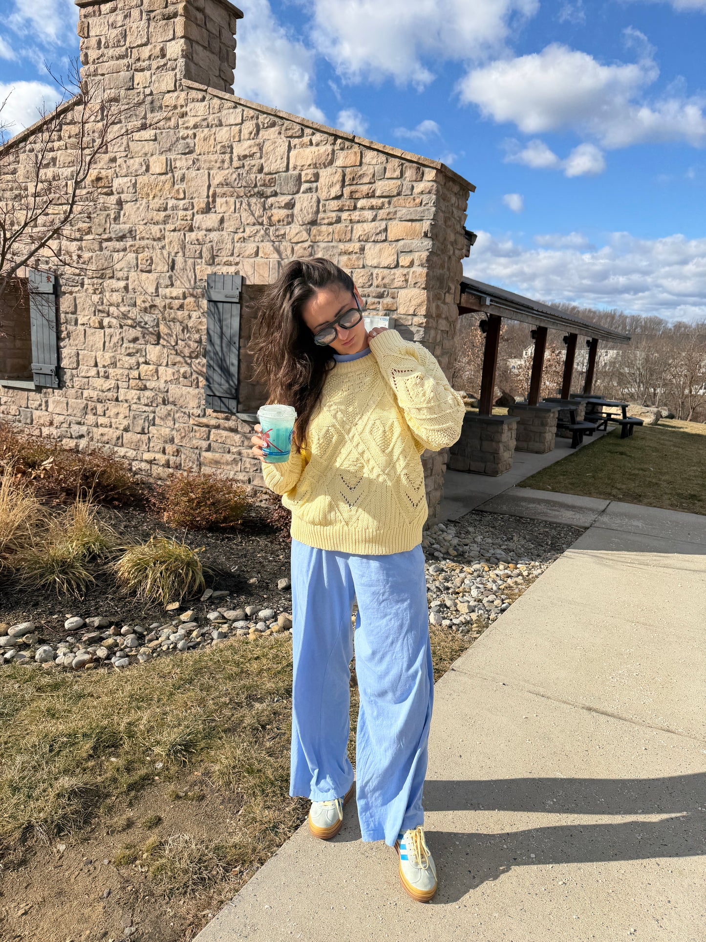 Heirloom Cable Knit- Butter Yellow