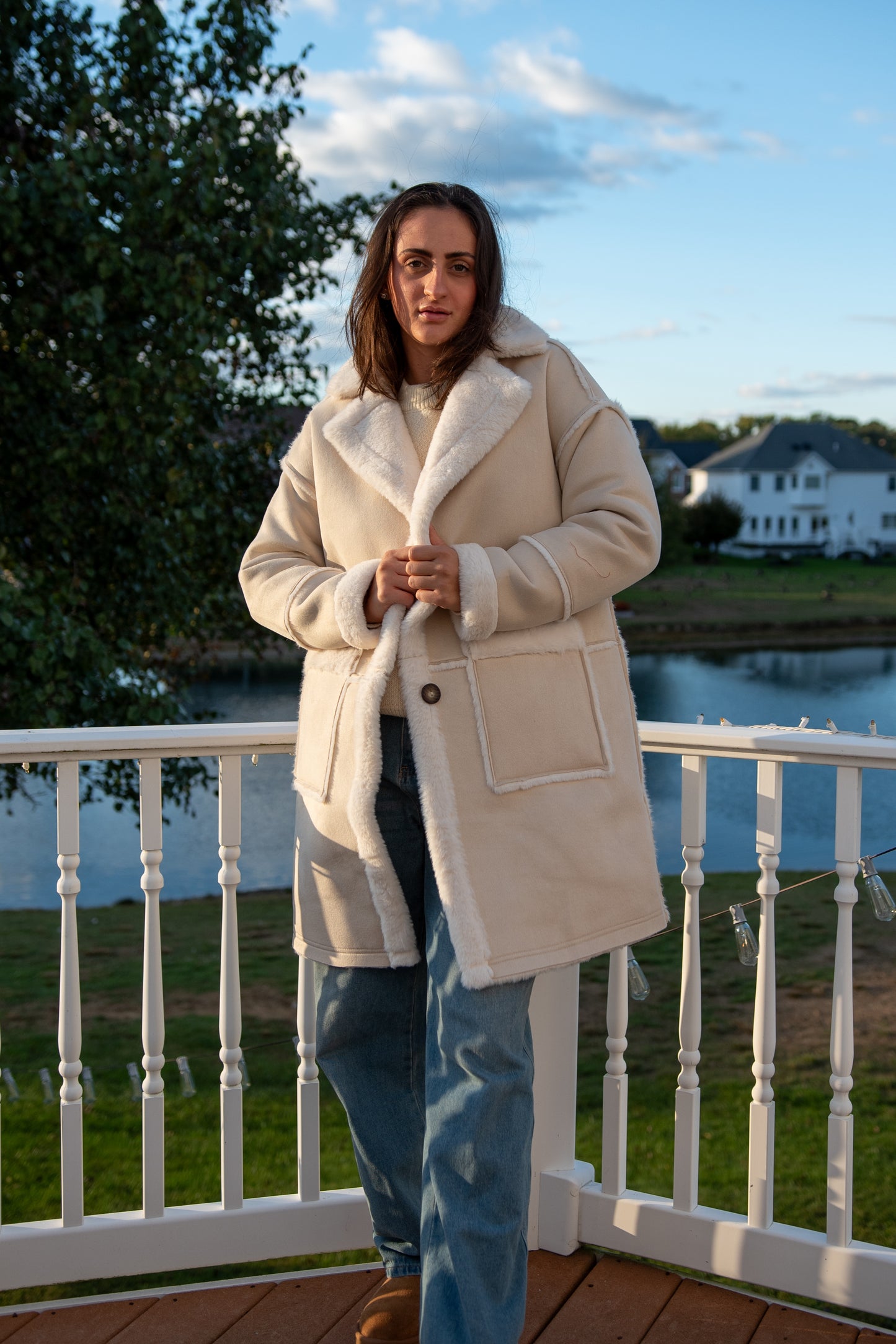 Aspen Beige Coat