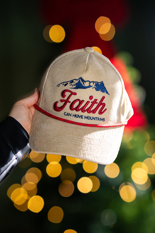 Faith Can Move Mountains Hat