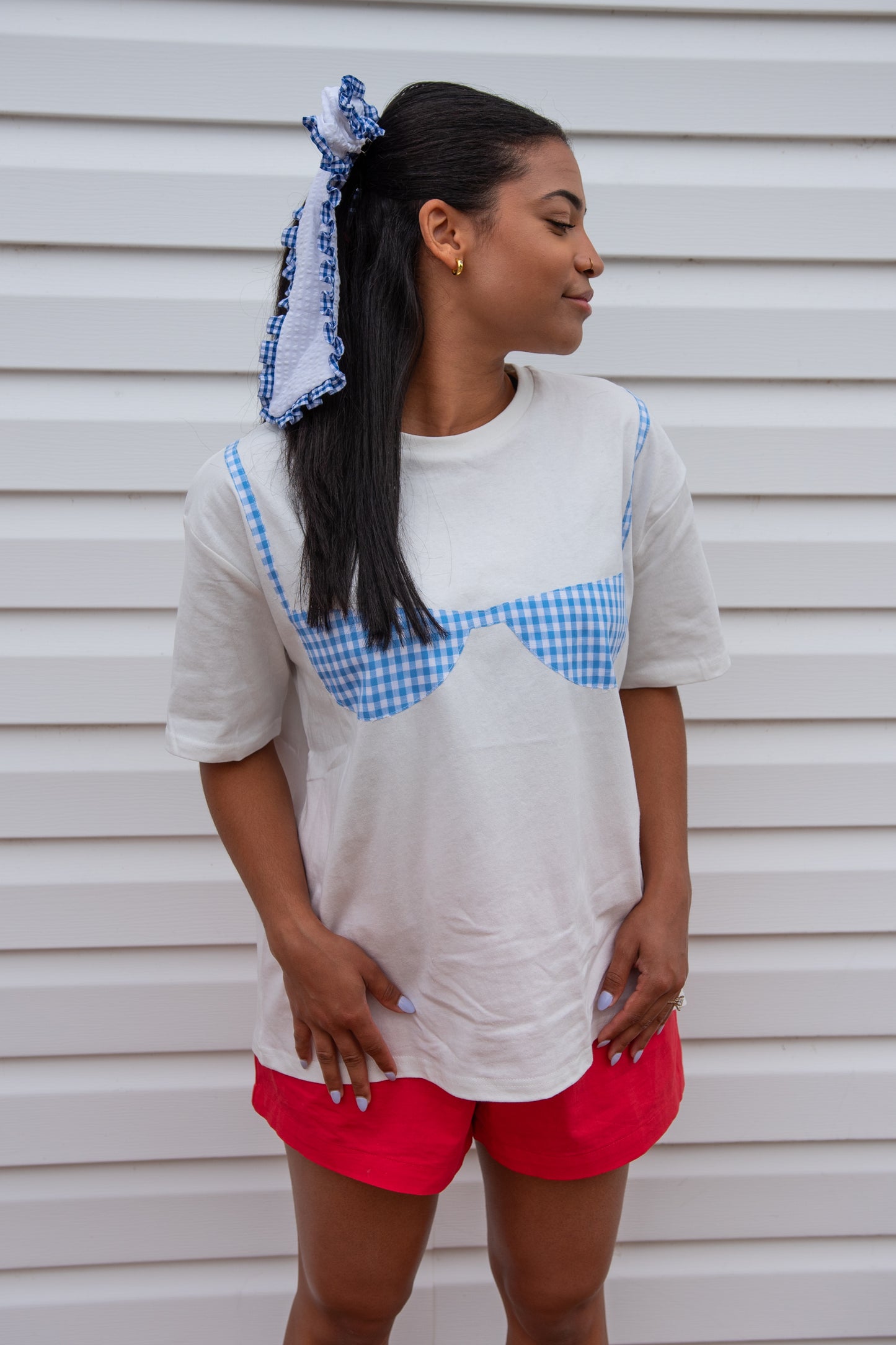 Suit Yourself Tee- Ivory
