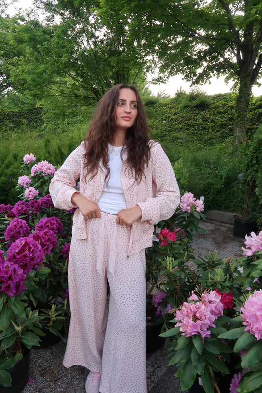Blush Floral Lounge Set