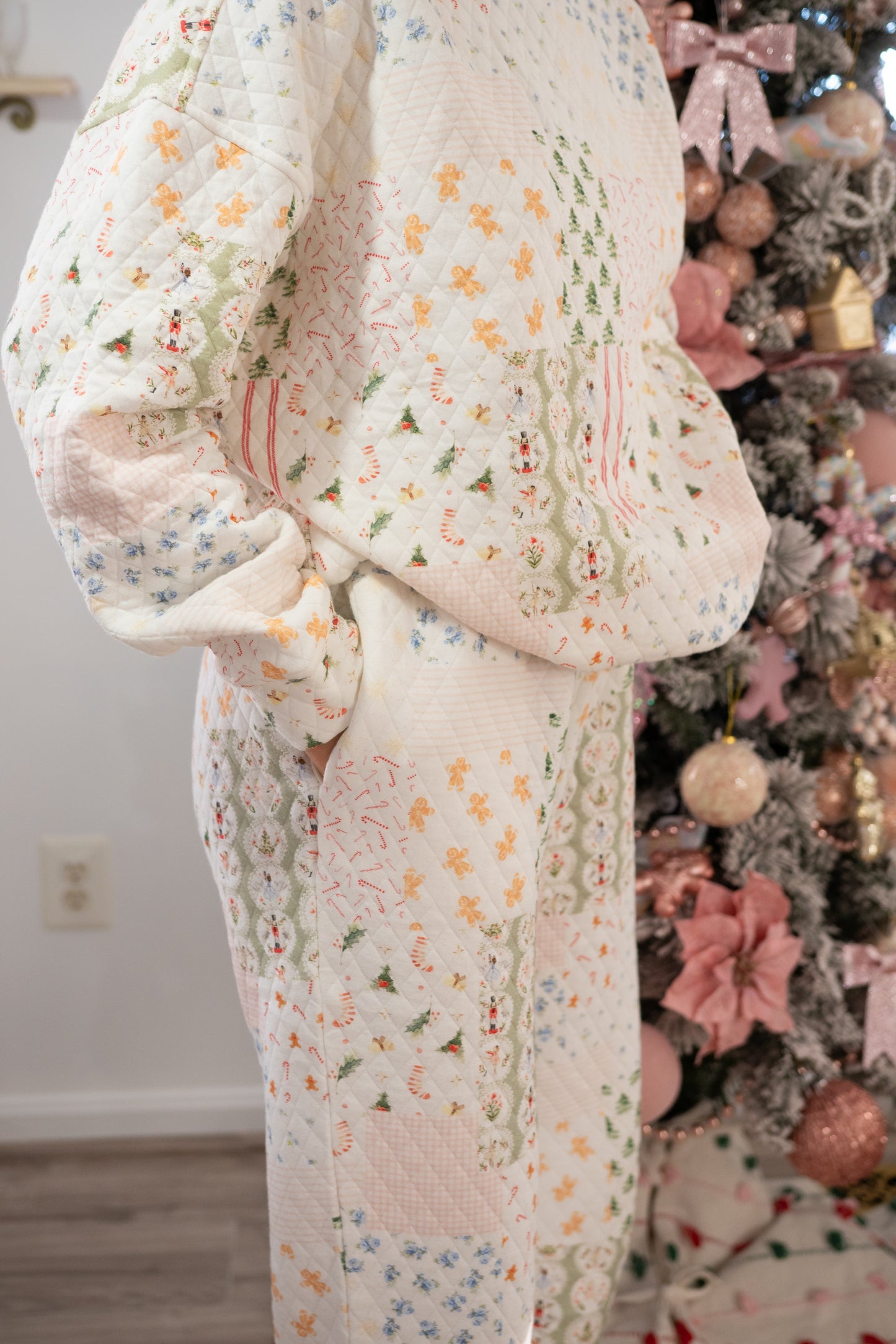 Making Spirits Bright Quilted Jogger