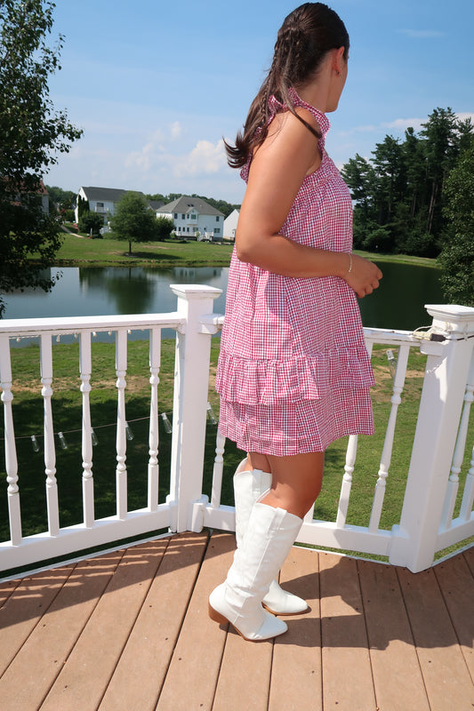 Gingham Dress