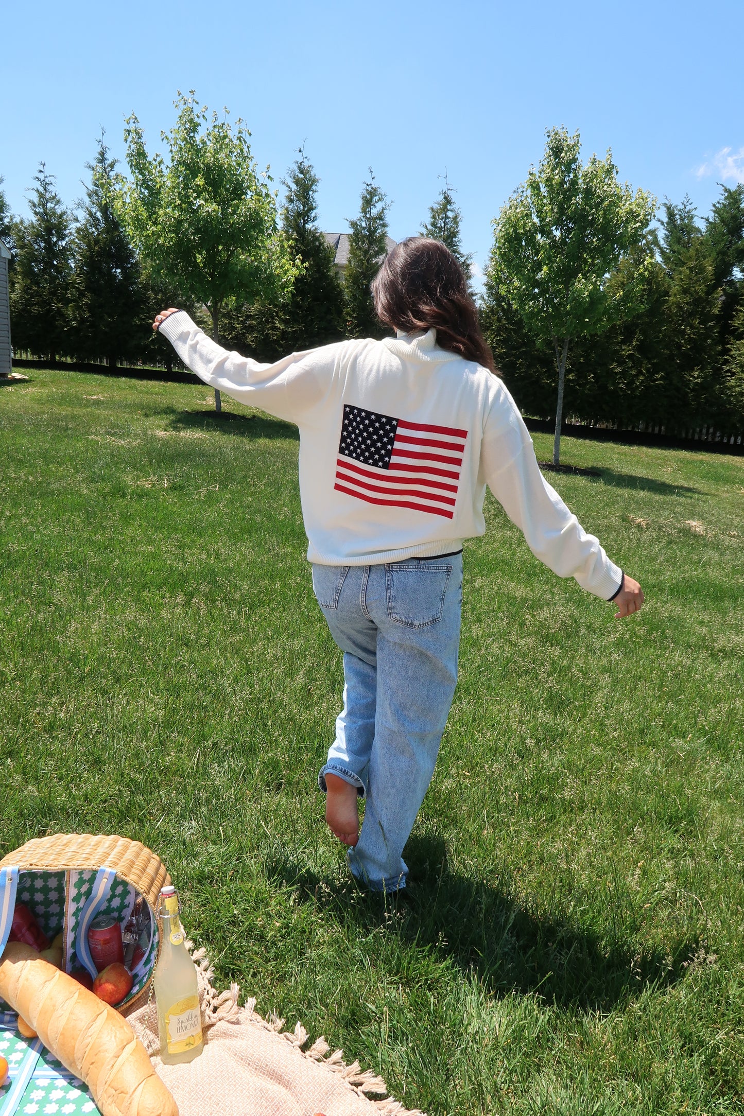 Stars & Stripes Quarter Zip