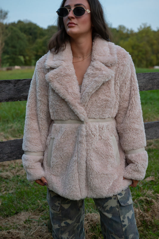 Teddy Jacket- oatmeal