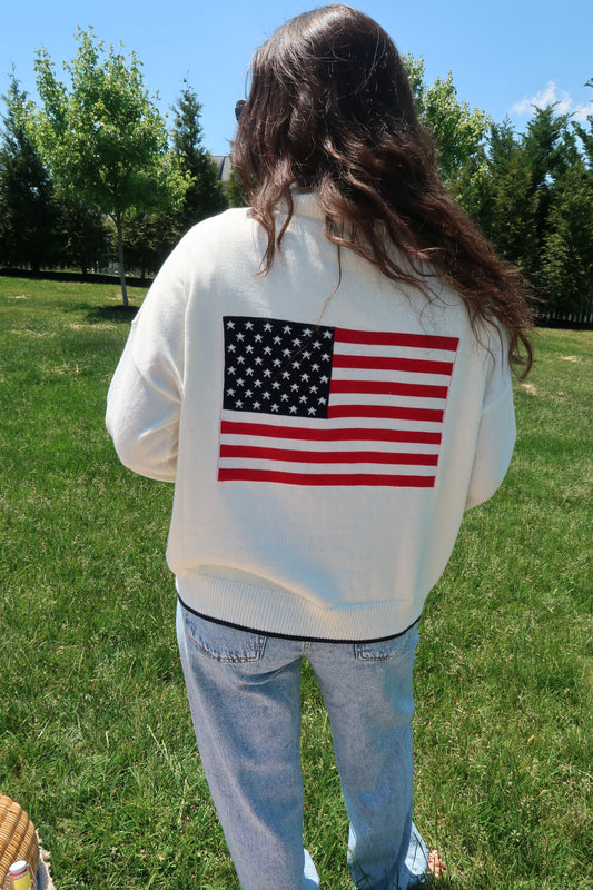 Stars & Stripes Quarter Zip