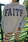 Have Faith Crew Neck￼