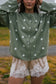 Polka Darling Cardigan- Sage