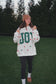 JOY Polka Dot Mock Neck