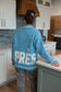 Apres Zip Sweater- Blue