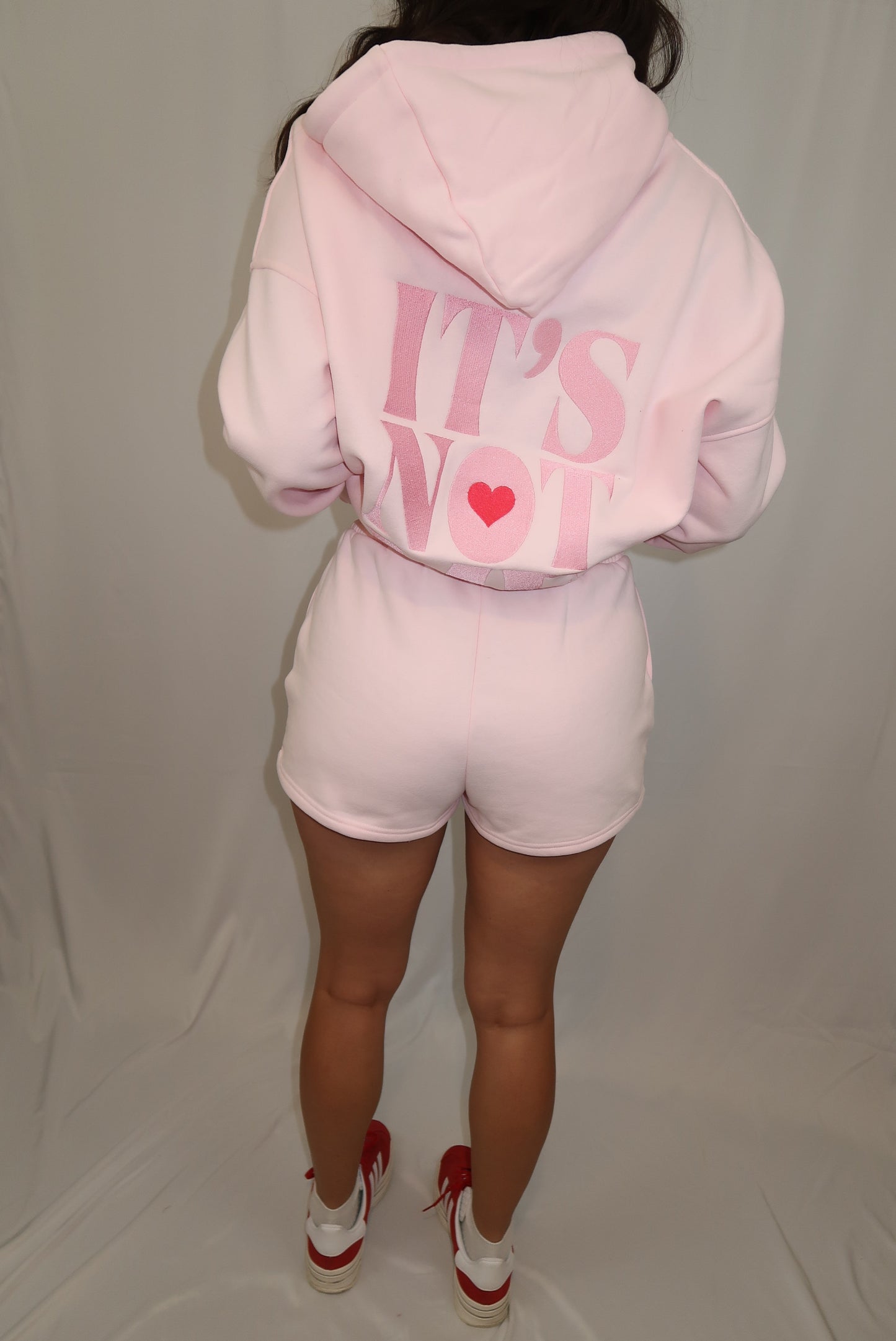 Light Pink Sweat Shorts