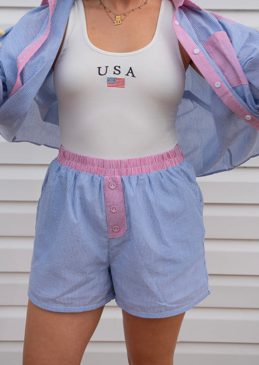 Retro USA Bodysuit