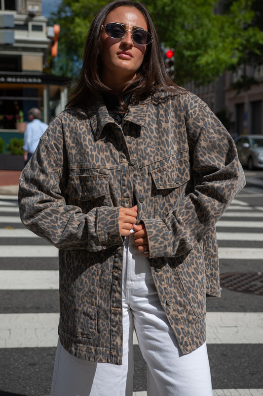 Spotted Statement Shacket