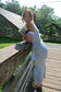 Sky Blue Knit Maxi