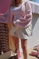 Out of Office Linen Skort