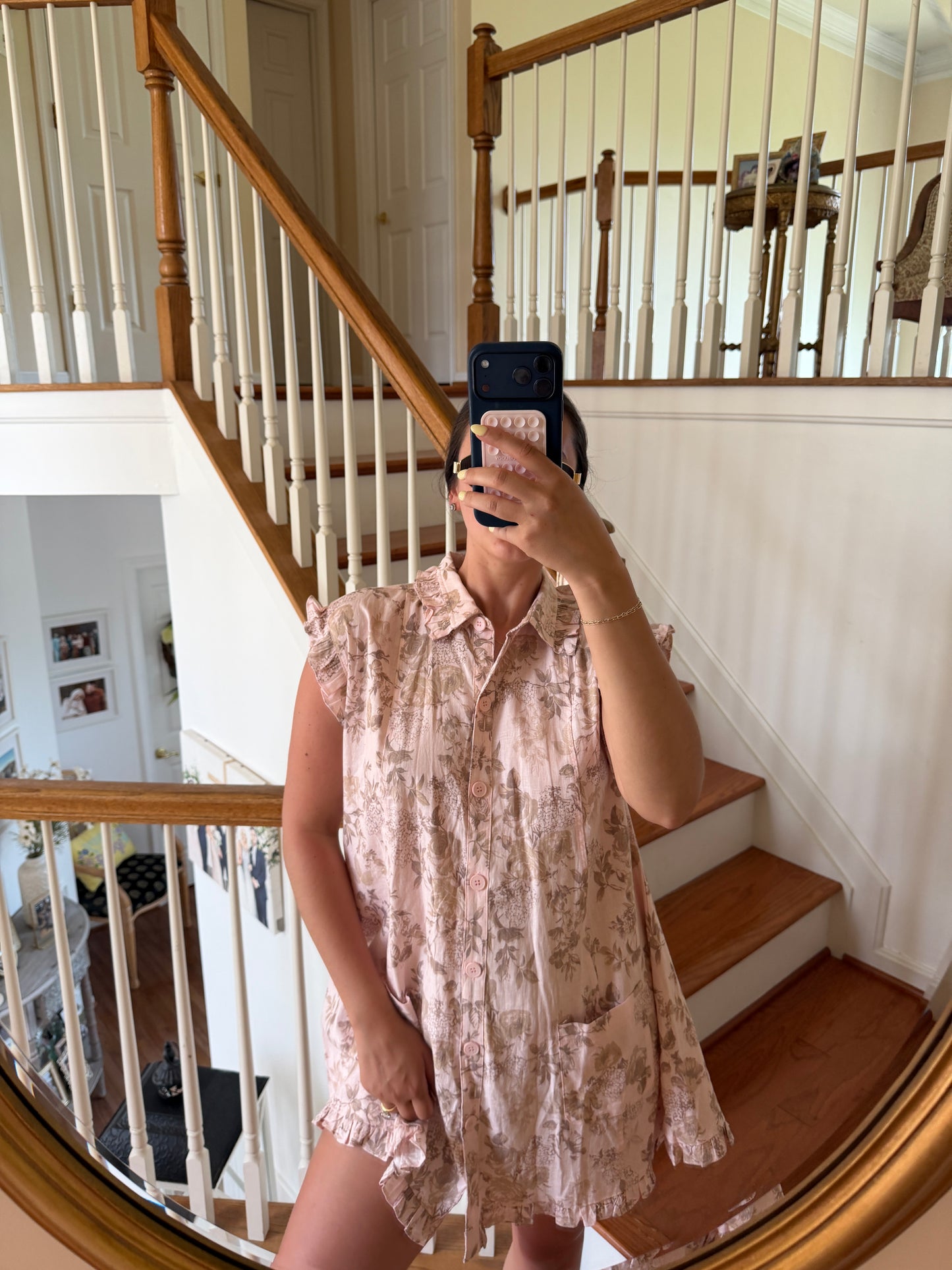 Rose’ Taupe Affair Linen Dress