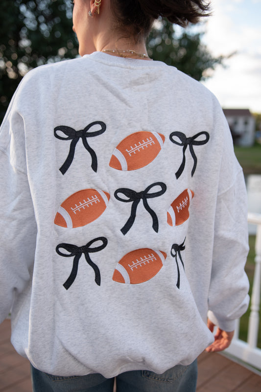 Game Day Crew Neck - Pearl Gray