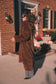 Aspen Faux Fur Coat- Brown