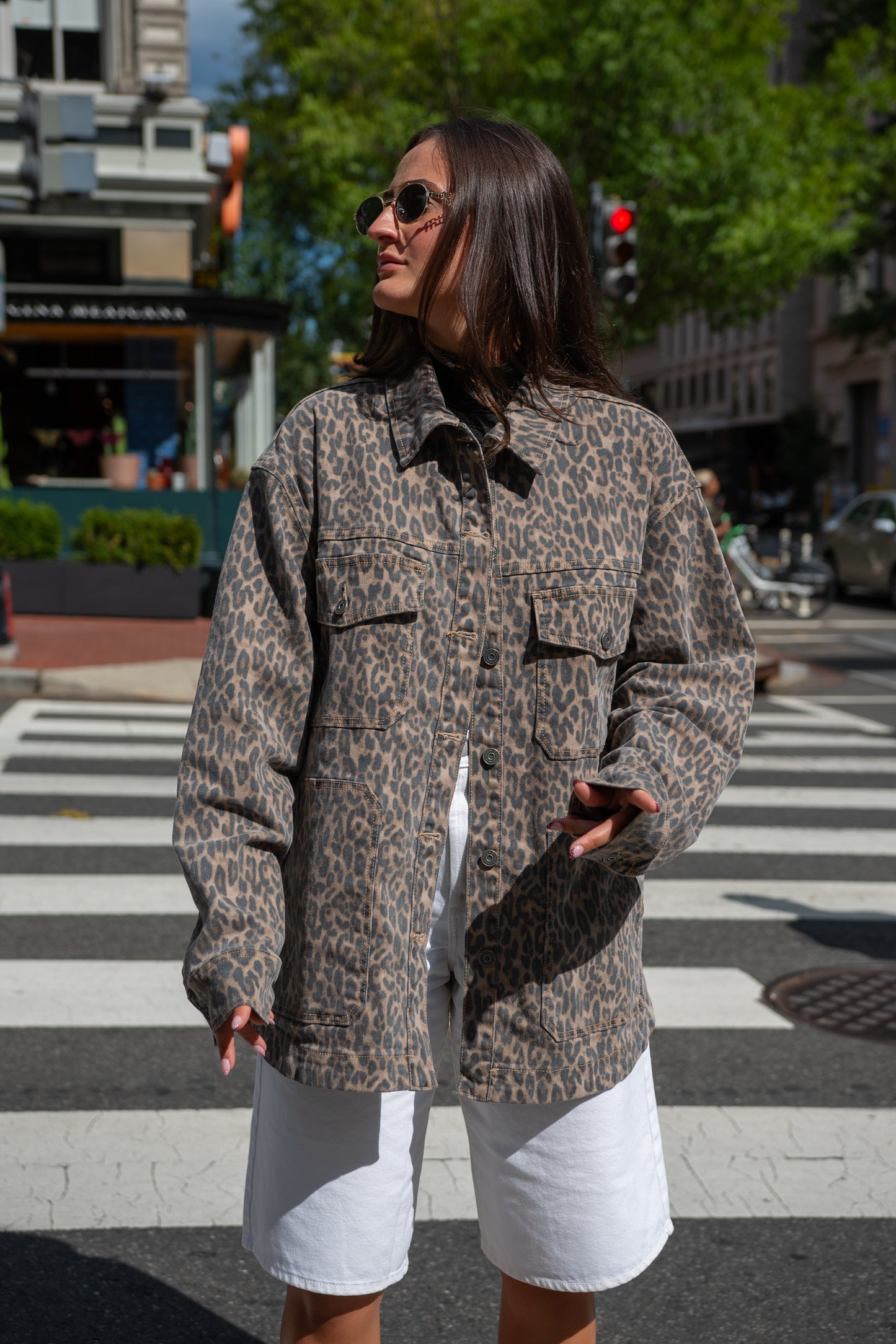 Spotted Statement Shacket