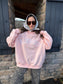 Heritage Crew Neck- Light Pink
