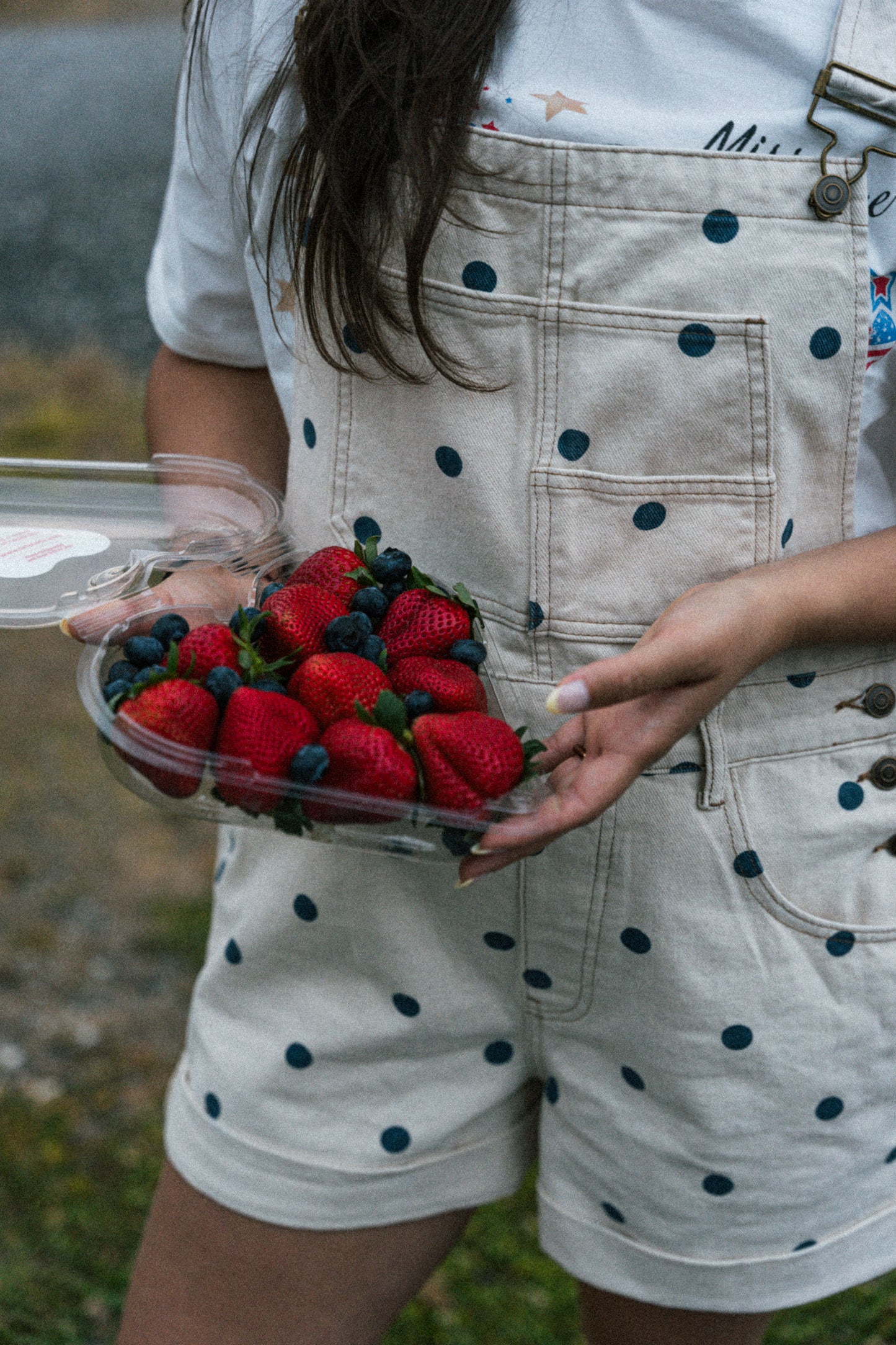 Seaside Spot Denim Overalls