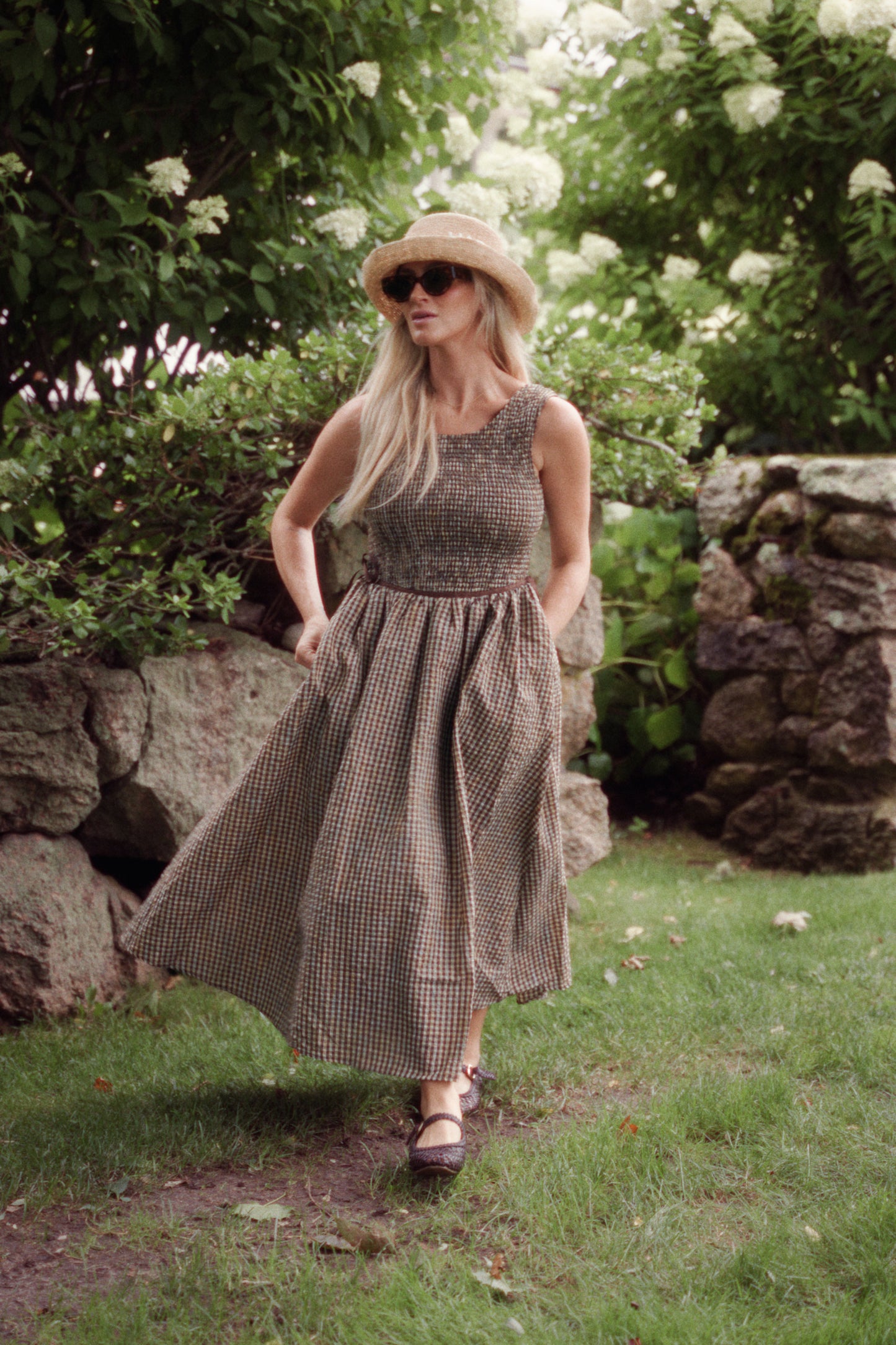 Sunday Morning Smocked Dress