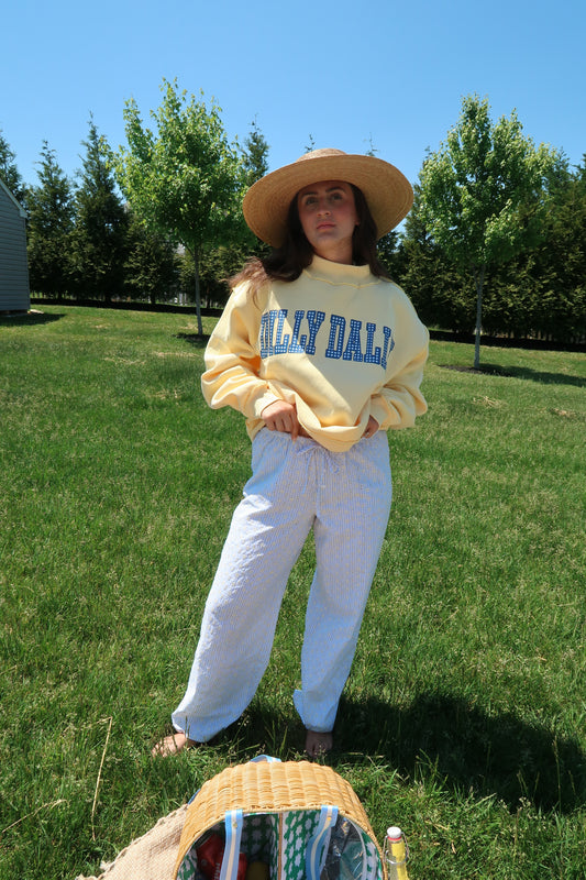 Blue Skies Eyelet Pant