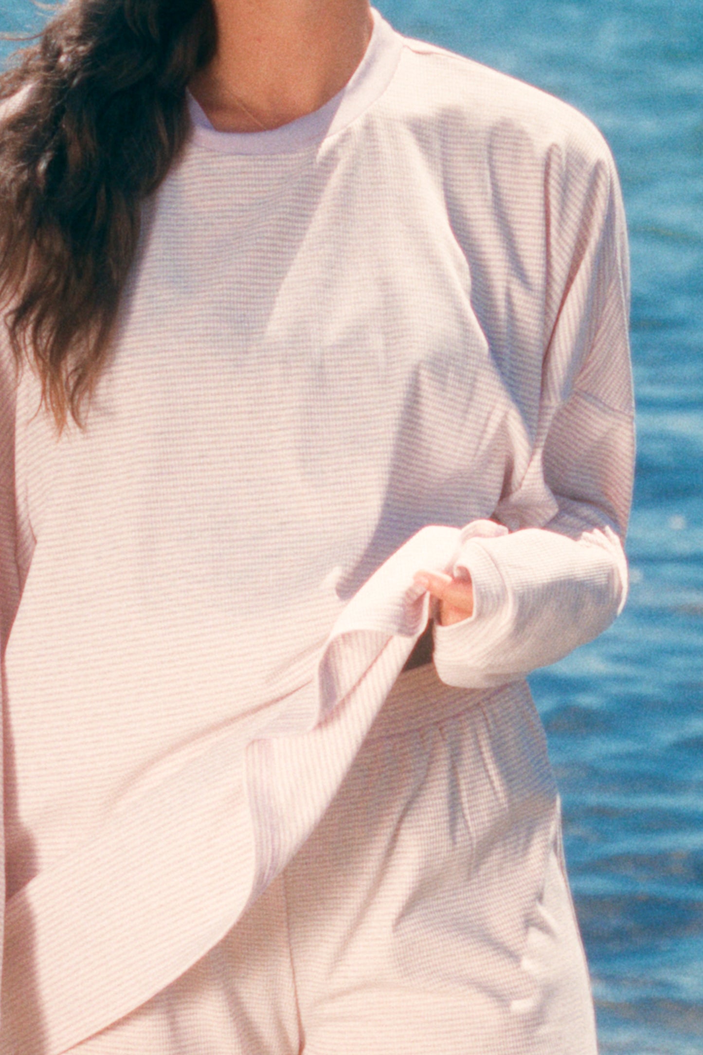 Varsity Lightweight Top- Lavender