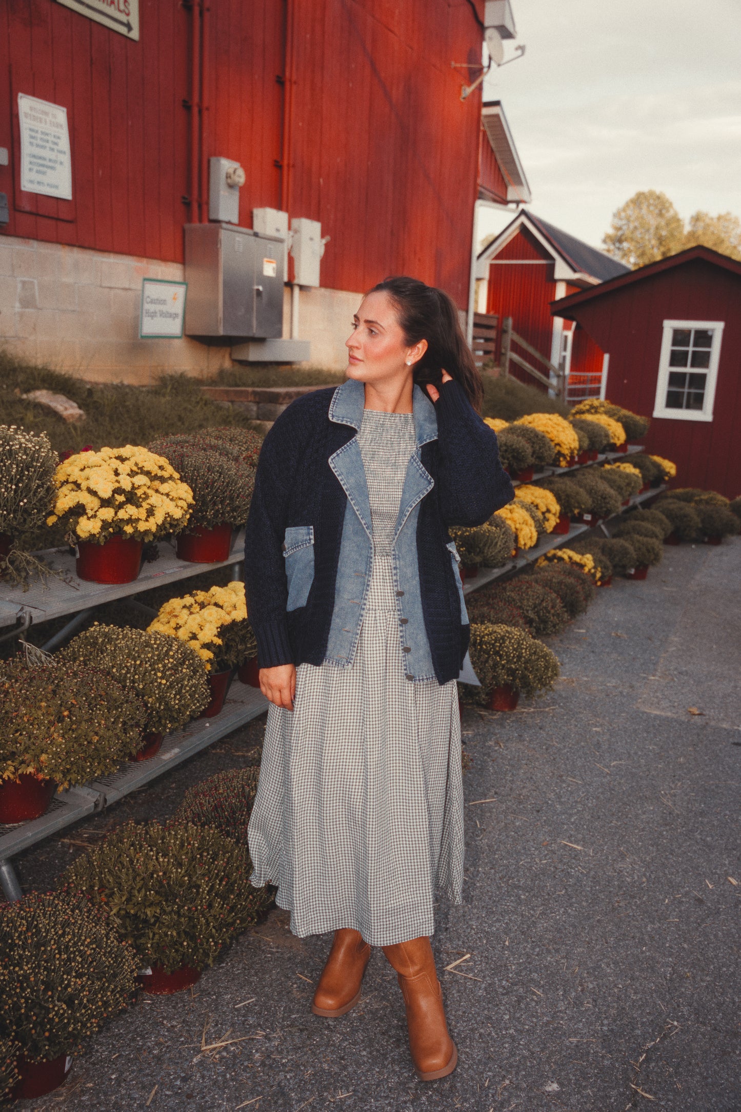 Autumn Threads Jacket- Navy