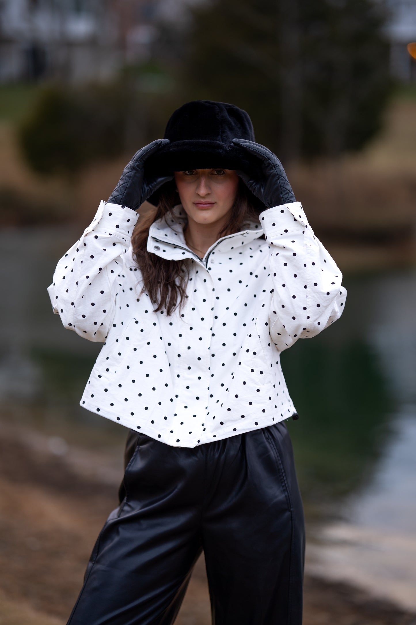 The Timeless Dot Jacket