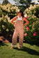 Orchard Overalls- Brown/Cream