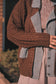 Autumn Threads Jacket- Chocolate Brown