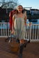 Garden Picnic Dress- Sage White