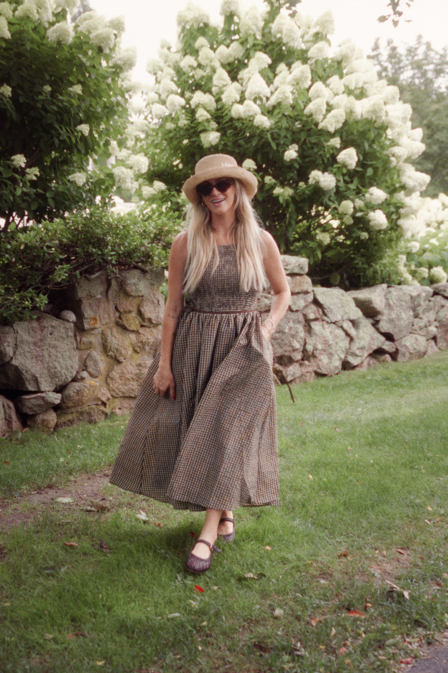Sunday Morning Smocked Dress