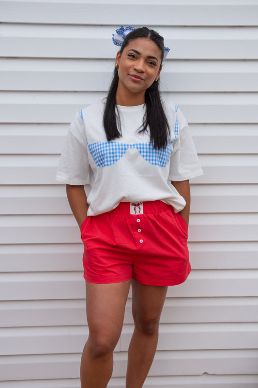 Suit Yourself Tee- Ivory