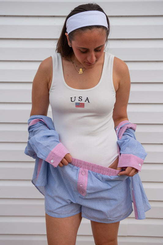 Retro USA Bodysuit