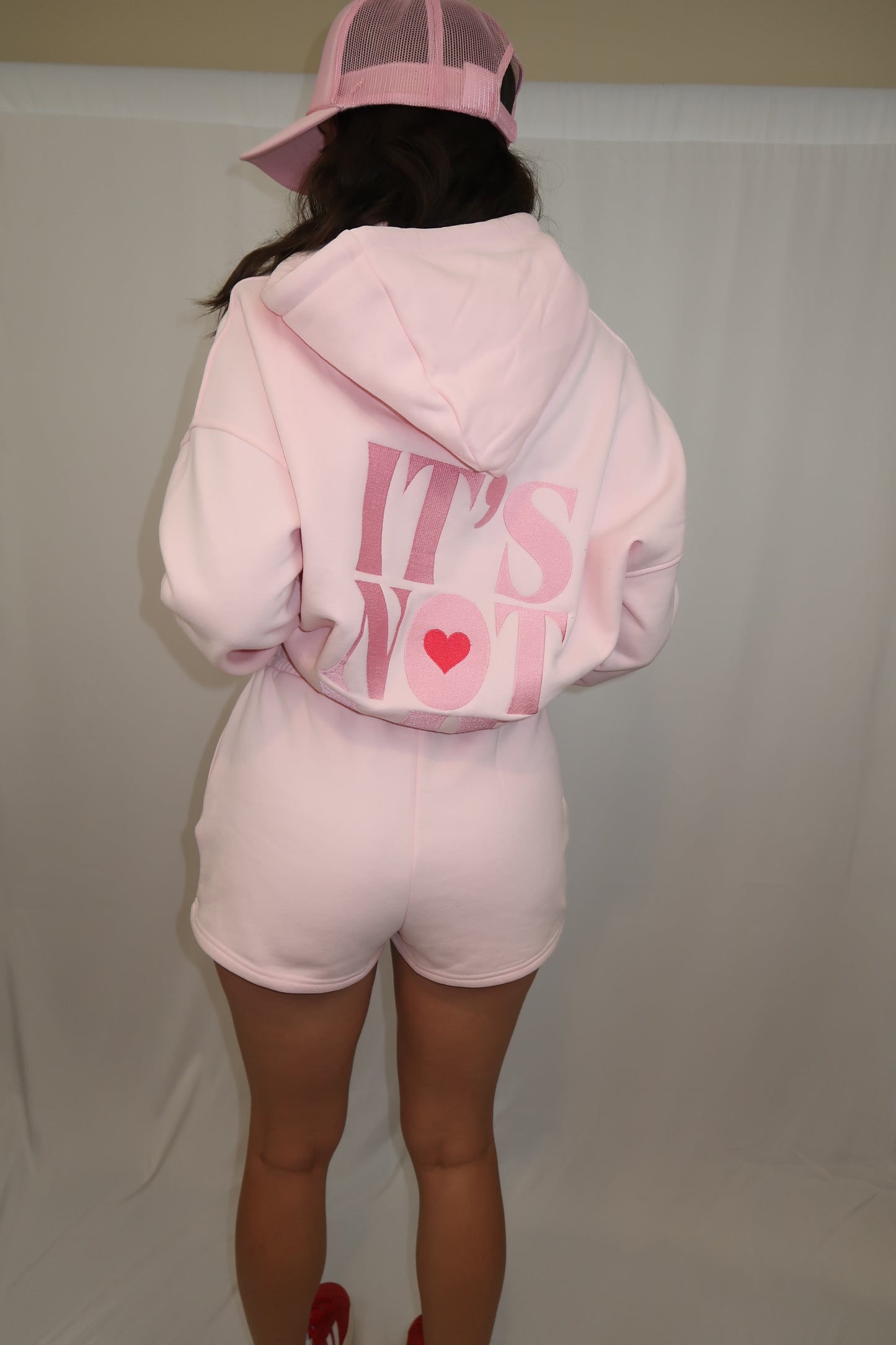 Light Pink Sweat Shorts