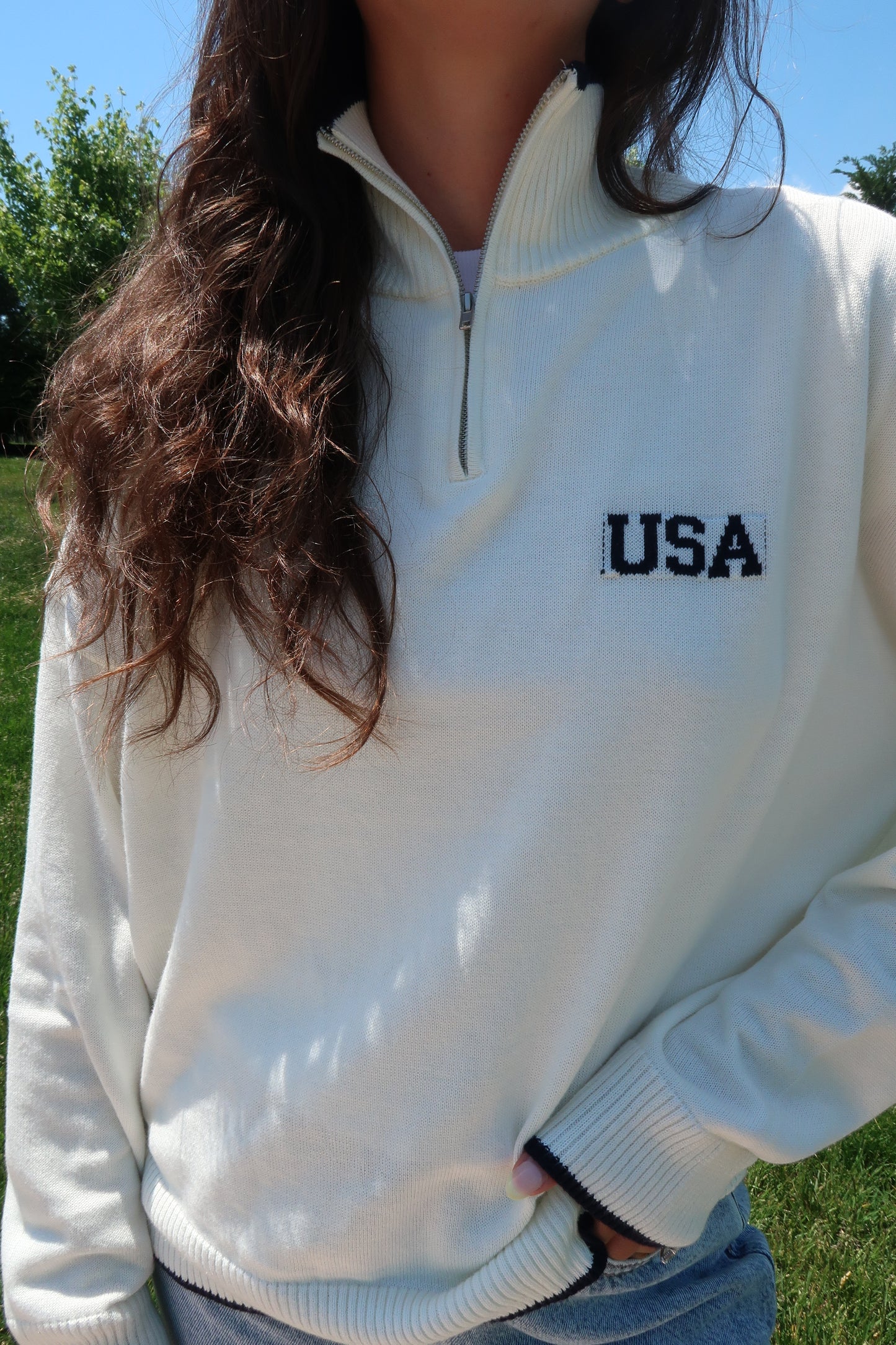 Stars & Stripes Quarter Zip