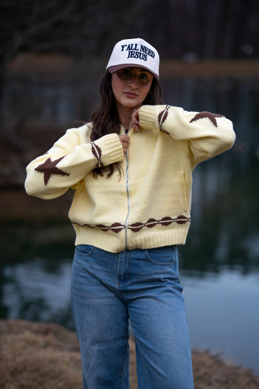 Solstice Zip- Yellow