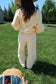 Marigold Muse Eyelet Pant