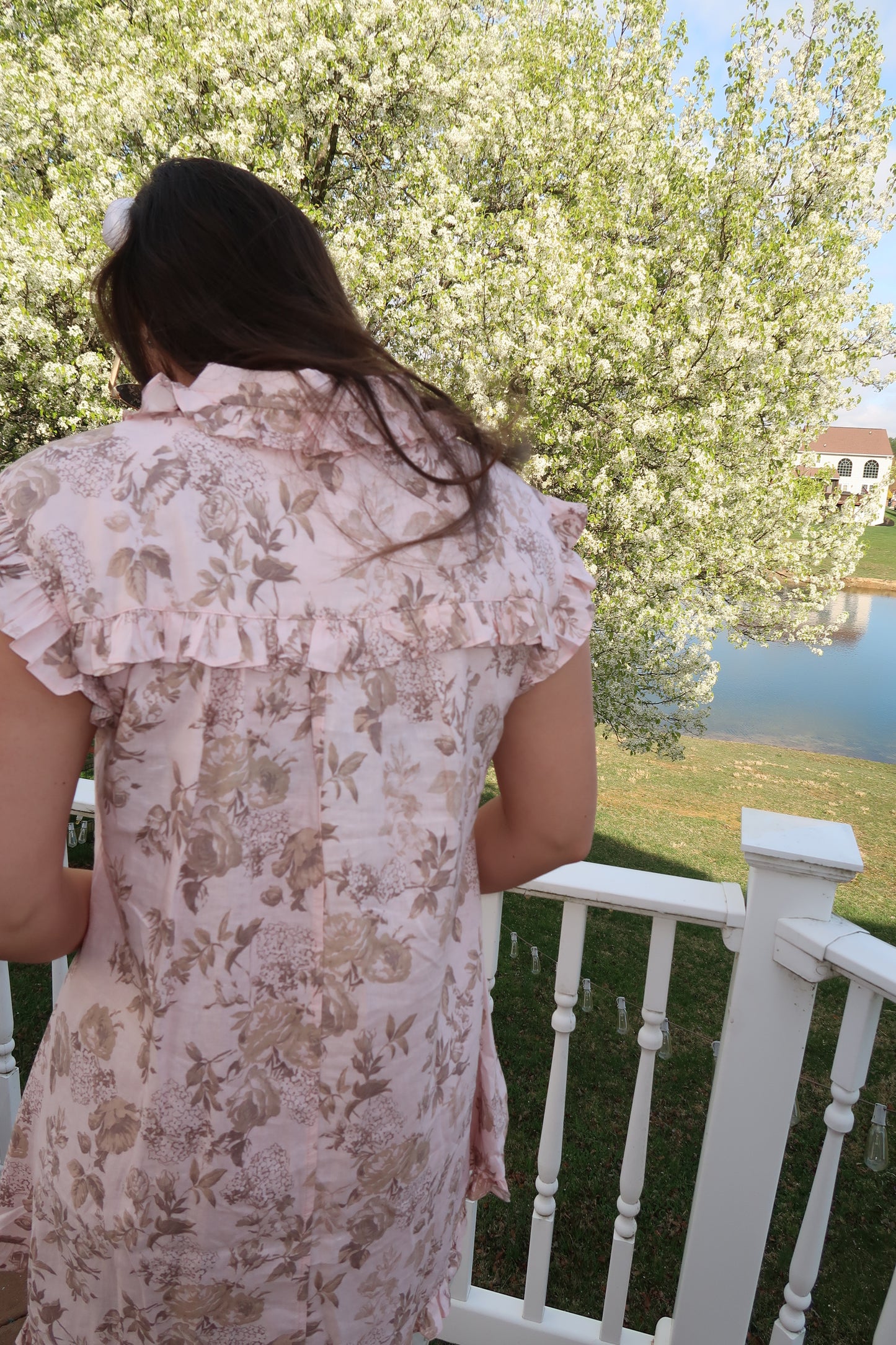 Rose’ Taupe Affair Linen Dress