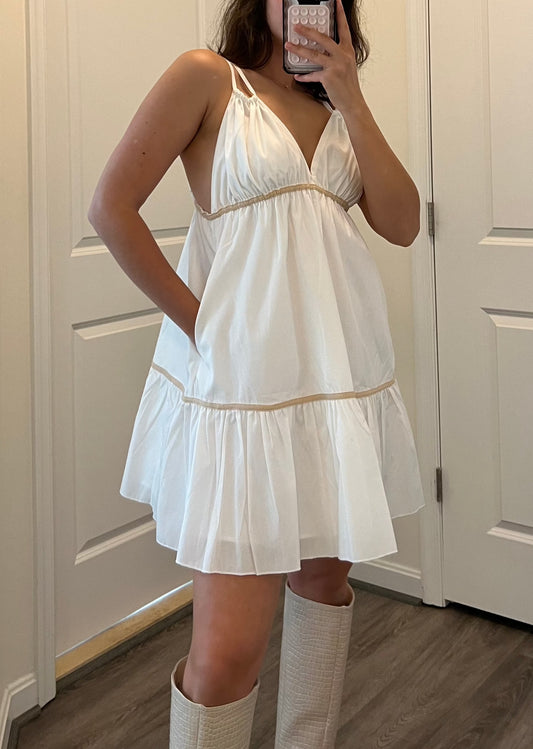 White Mini Dress